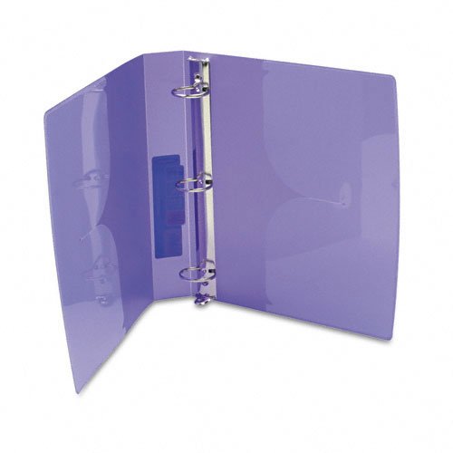 ACCO (Office) Wilson Jones Translucent Poly Binder, 1 Inch Capacity, 8.5 x 11 Inch Sheet Size, Purple (A7040756)