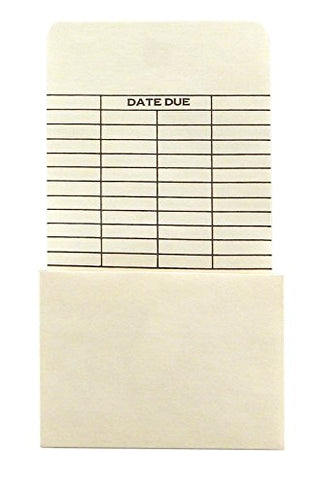 Hygloss Products, Inc high-Back 500 Manila Pockets, Date 6.25 x 3.5