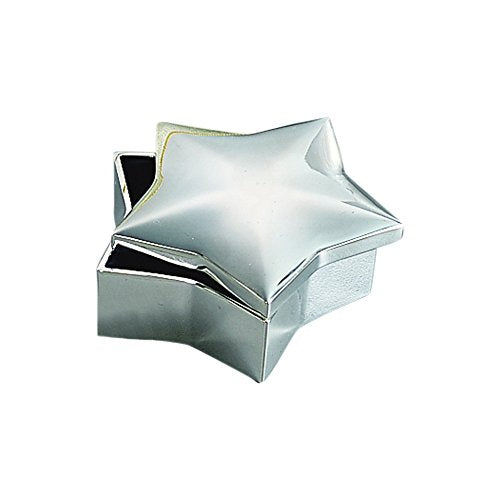 Creative Gifts Star Jewelry Box in Nickel