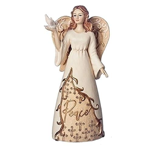 Roman 20497 Faithstones Peace Angel, 6-inch Height