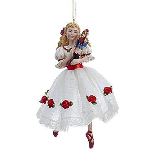 Kurt Adler 6" Resin Clara Christmas Ornament