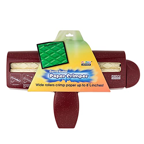 UCHIDA Corru-Gator Paper Crimper 8.5"-Diamond