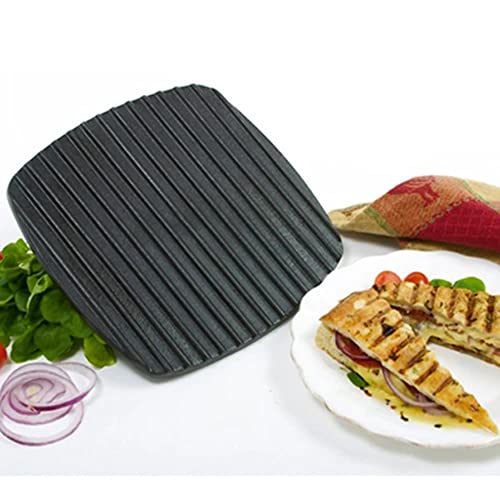 Norpro Italian Panini Sandwich Press And Steak Chicken Grill Cast Iron New