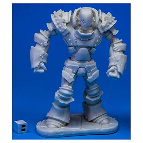 REAPER Miniatures Iron Golem¬†77514 Bones Unpainted RPG D&D Figure