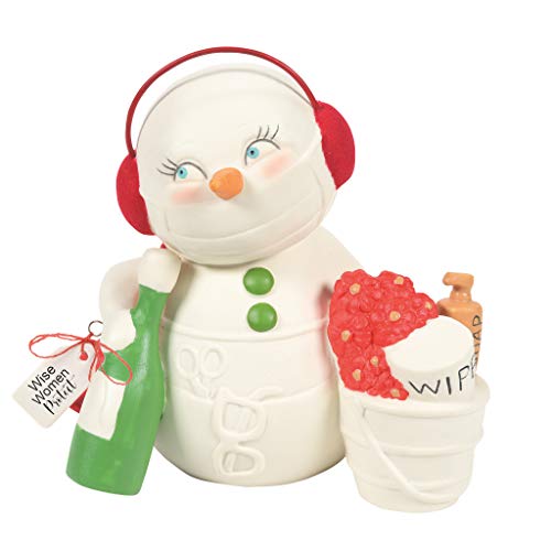 Department 56 Snowpinions Wise Women Protect Figurine, 5.04 Inch, Multicolor