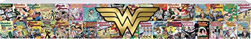 Spoontiques Wonder Woman Long Wood Sign, Multicolored