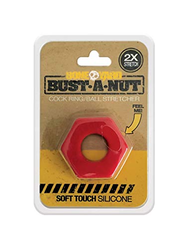 C1R Boneyard Bust a Nut Cock Ring - Red