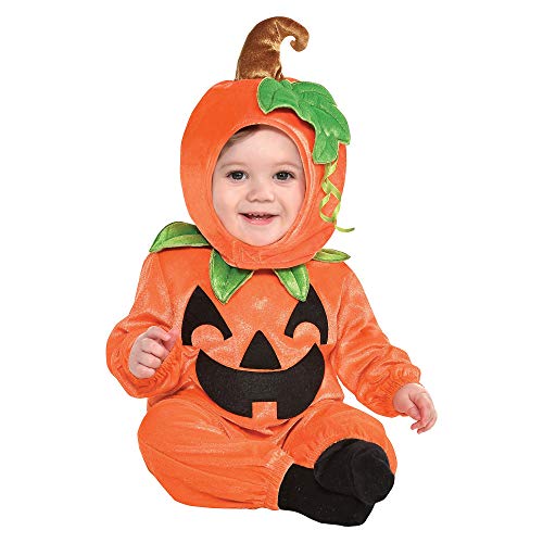 amscan Baby Cute As A Pumpkin Costume - 12-24 Months, Multicolored