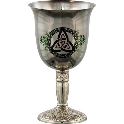 Kheops International Chalice Stainless Steel W/print Triquetra