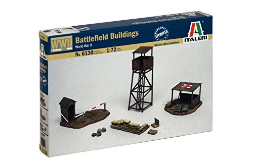 MRC Italeri Models Battlefield Buildings WWII Kit