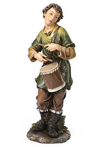 Roman 27" Scale Colored Drummer Boy Figurine