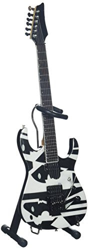 AXE HEAVEN JP-018 John Petrucci Black and White Picasso Mini Guitar
