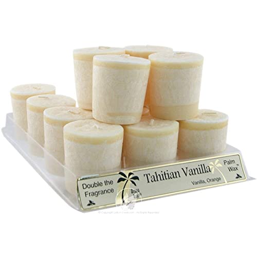 Aloha Bay ALOHA BAY VOTIVE CNDL,TAHTN VANILLA, 2 OZ CASE_12