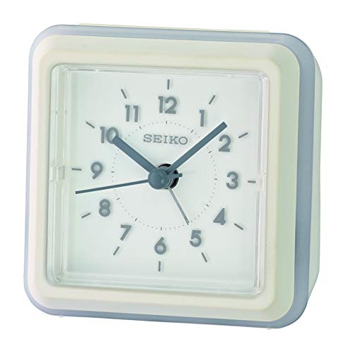 Seiko ENA Alarm Clock, White