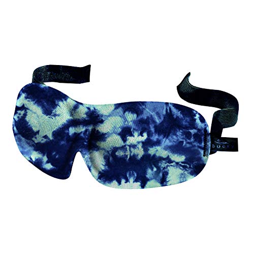 Bucky 40 Blinks No Pressure Eye Mask for Travel & Sleep, Tie-Dye, One Size