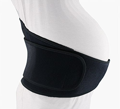 ObboMed¬Æ MB-7110XL Pregnant Women‚Äôs Premium Elastic Neoprene Maternity Support Belt, Belly Band with Excellent Orthopedic, Lumbar, Abdomen, Lower Back and Hip Support ‚Äì Black, XL