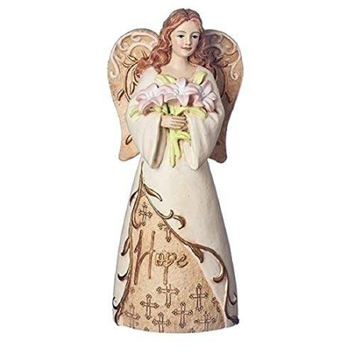 Roman 20494  Faithstones Hope Angel, 6-inch Height