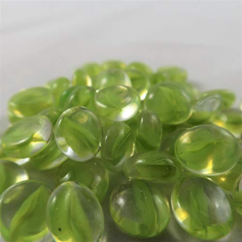 Chessex Glass Gaming Stones: Green Cat's Eye