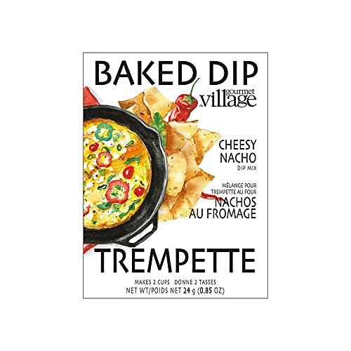 Gourmet du Village, M√©lange pour Trempette au Four Nachos au Fromage - Baked Cheesy Nacho Dip Mix