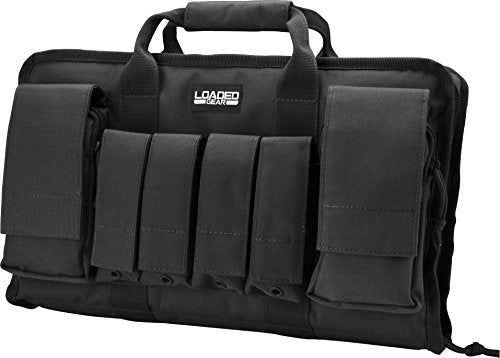 BARSKA Loaded Gear RX-50 Tactical Pistol Bag, 16-Inch, Black