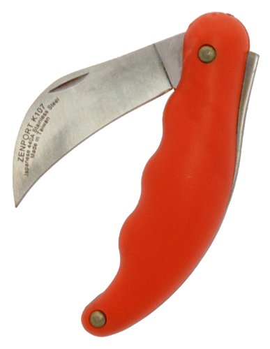 Zenport K107 Folding Horticulture Knife with 3.5-Inch Stainless Steel Blade