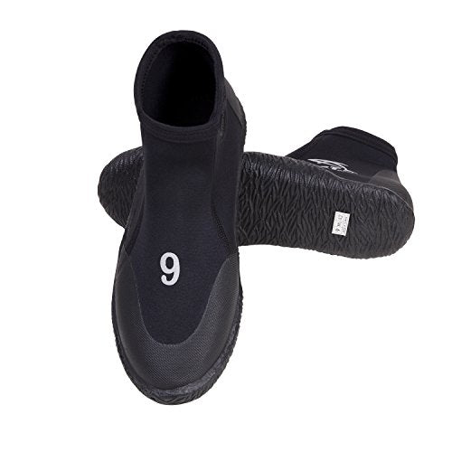 IST 3mm Neoprene Dive Boots with Rubber Sole, Men&