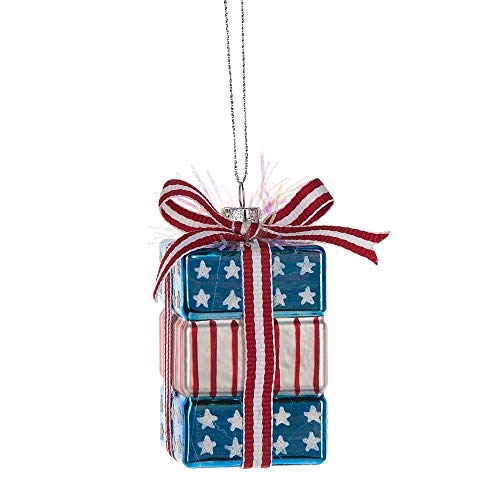 Ganz Midwest- CBK USA Gift Box Ornament