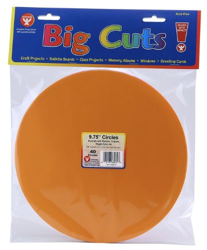 Hygloss Products Cut-Outs, 9 3/4" Size, Assorted (68079)