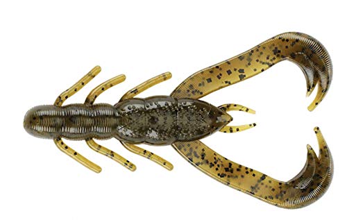 V&M Baits Cliff'S Wild Craw Jr 3 1/4In 8Pk Green Pumpkin CWCJRGP8