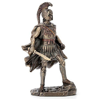 Unicorn Studio Veronese Design 9.75 Inch Alexander The Great Greek Roman Warrior Historical Antique Bronze Finish Statue Figurine Sculpture