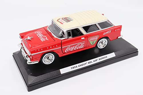 Motor City Classics 1:24 Scale 1955 Coca Cola Chevy Nomad