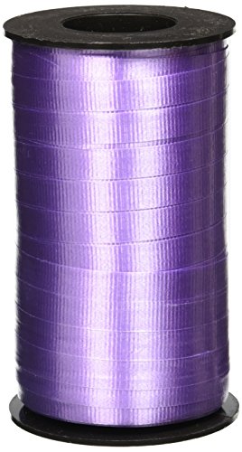 burton + BURTON Berwick 3 08 3/8-Inch Wide by 250 Yard Spool Super Curl Crimped Splendorette Curling Ribbon, Lavender