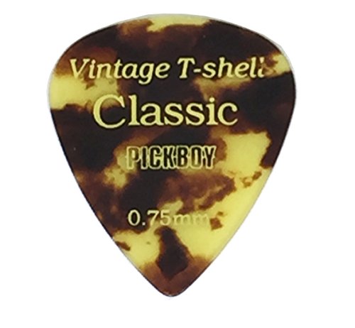 Osiamo Pickboy Vintage Pick, Tortoise-Shell, Cellulose, 0.75mm, 10 picks