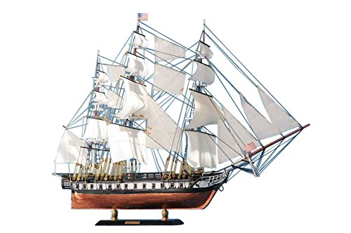 Hampton Iron USS Constitution Limited Tall Model Ship 20" - Model Ship - Nautical Home Decor