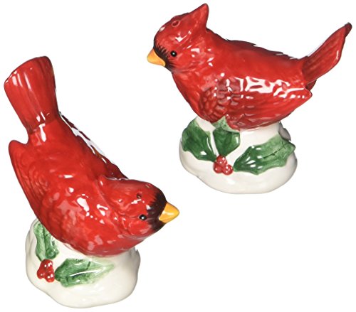 Cosmos Gifts 10476 Cardinal Couple Salt and Pepper Set, 2-7/8-Inch