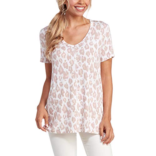 Mud Pie Carson Printed T-Shirt, Large