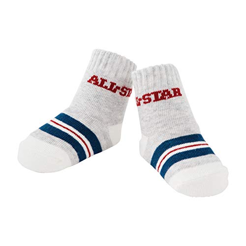 Mud Pie  All Star Stripe Baby Socks, 0-12 Months