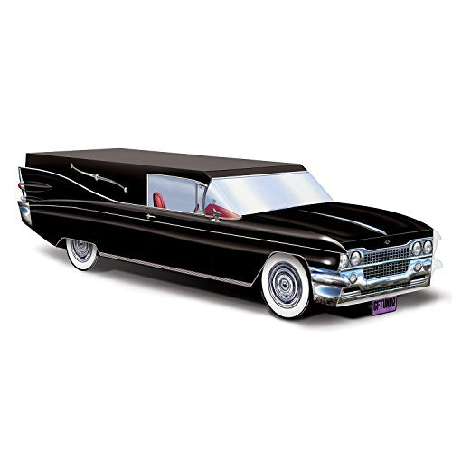 Beistle Black Hearse Centerpiece, 13.75"