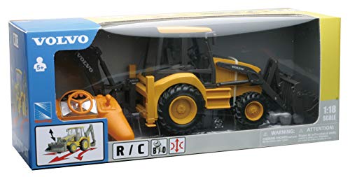 New Ray Toys Volvo BL71 Volvo Remote Controlled Backhoe Loader