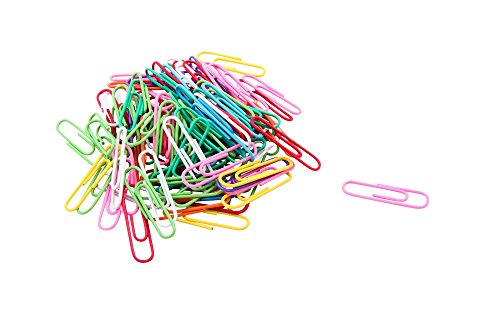 Baumgartens Skid Resistant Standard Paper Clips, Pack of 100 (ES5000)