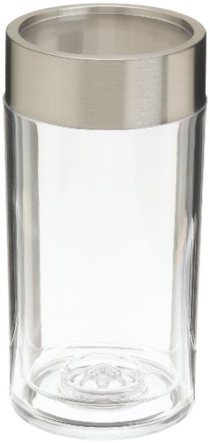 Prodyne A-901 Thick Acrylic and Stainless Steel Iceless Wine Cooler
