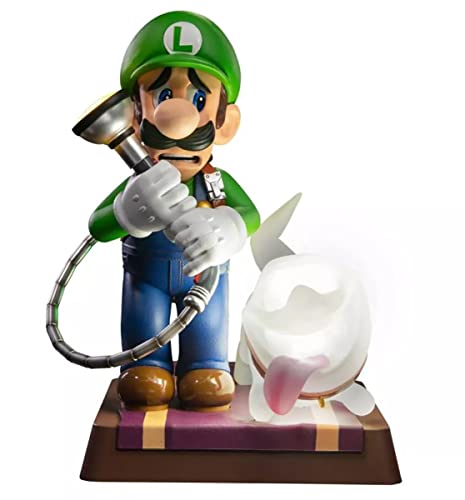 Dark Horse Comics Luigis Mansion 3 Luigi and Polterpup 9-Inch PVC Collector Edition Statue
