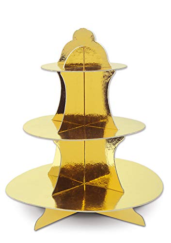 Beistle Metallic Cupcake Stand