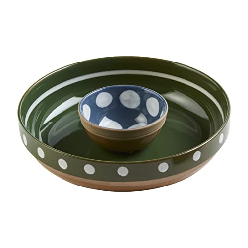 Mud Pie Outdoor Dip Bowl Set, 6-inch