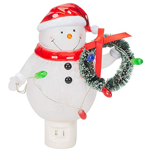 Roman 6 inch Snowman Night Light