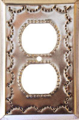 Fine Craft Imports Fine Crafts Imports Outlet Silver Tin Switchplate