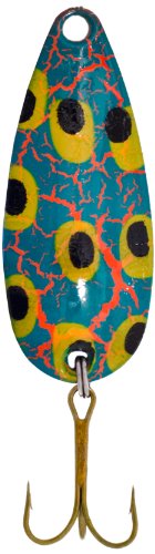Adamsbuilt Sierra Spec Spoon Lure, Bleeding Frog, 1/2-Ounce
