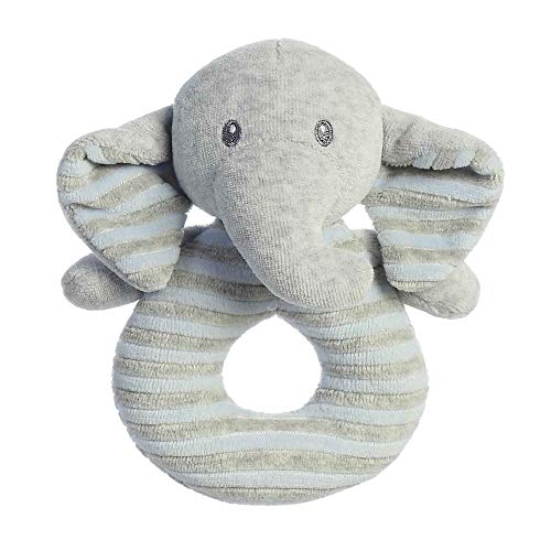 Aurora World Ebba - Naturally Baby - 6" Naturally Earl Ring Rattle