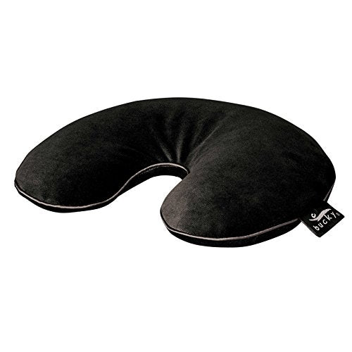 Bucky Utopia Neck Pillow, The Original U-Shaped Travel Pillow, for Comfort and Convenience in Travel - Black