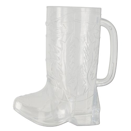 Beistle Plastic Cowboy Boot Cup Party Accessory (1 count)